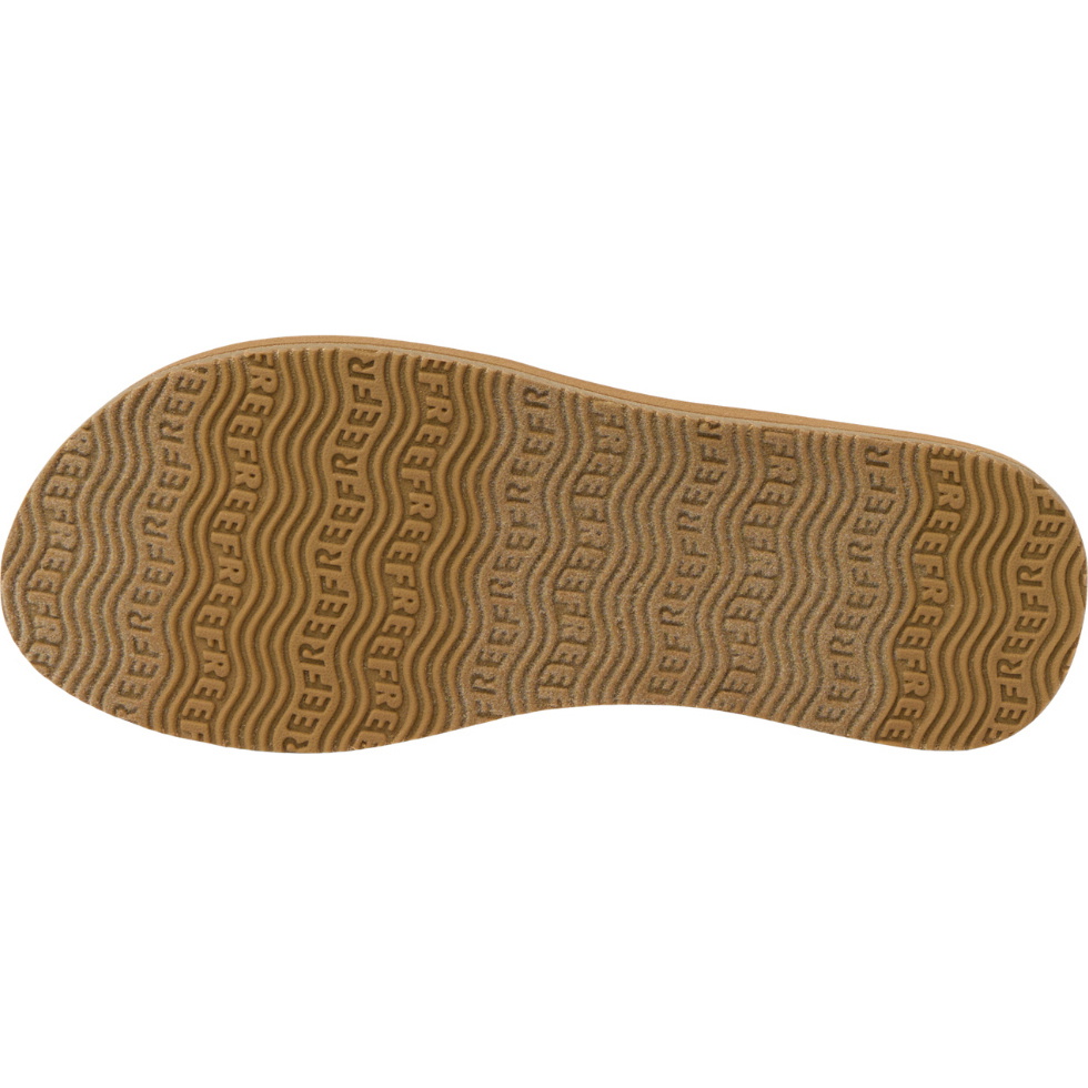 2026 Reef Womens Baja Maria Flip Flops CJ7338 - Brown / Vintage